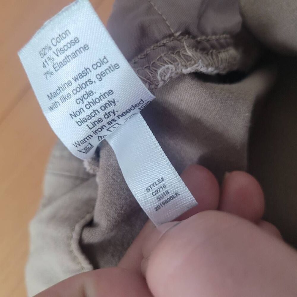 J Crew khaki straight leg chino pants mid rise basics preppy everyday minimalist - Picture 12 of 12